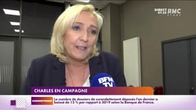 Charles en campagne : Marine Le Pen et le RN misent sur l'émotion  - 08/02