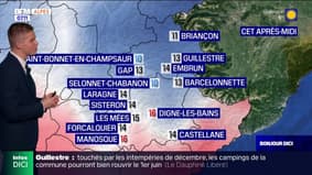 Météo Alpes du Sud: un mardi très ensoleillé, 13°C à Gap et 17°C à Digne-les-Bains