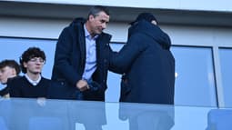 Marc Keller lors du match de Coupe de France Strasbourg-Dunkerque (2-1), le 21 décembre 2025