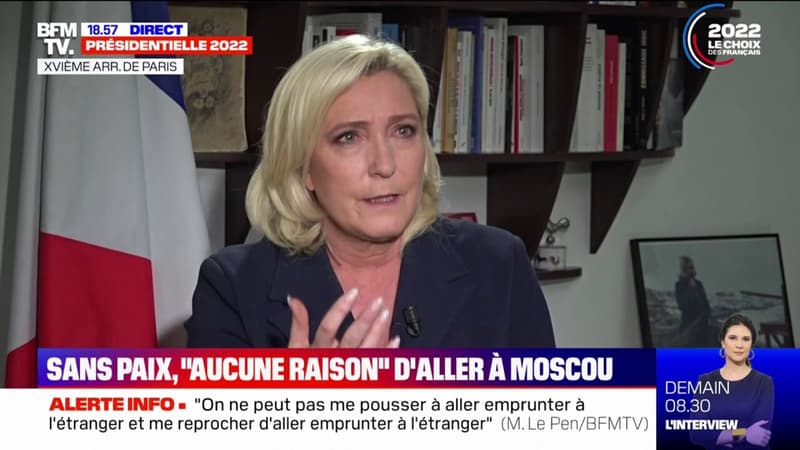 Marine Le Pen veut sanctionner par une amende le port du voile dans l'espace public