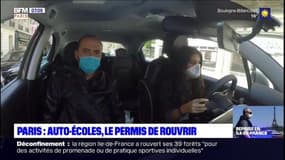 À Paris, les auto-écoles s'adaptent aux nouvelles mesures sanitaires