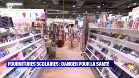 Fournitures scolaires: danger pour la santé - 07/07