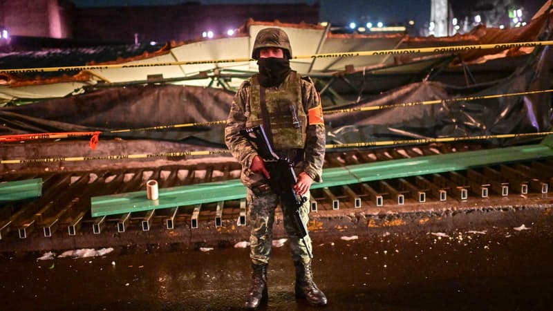 Le toit du plus important temple aztèque de Mexico s'est partiellement effondré dans la nuit de mercredi à jeudi sous l'effet d'une violente tempête de grêle.