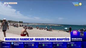 Marseille: deux plages sont accessibles aux personnes portant un handicap