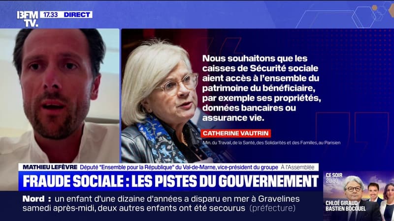 Fraude sociale: Mathieu Lefèvre (député 