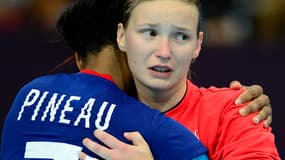 Allison Pineau et Amandine Leynaud