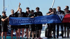 La Nouvelle-Zélande remporte la Coupe de l'América, le 19 octobre 2024.