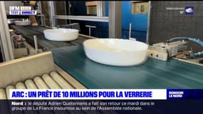 Pas-de-Calais: un prêt de 10 millions d'euros octroyé à la verrerie Arc International
