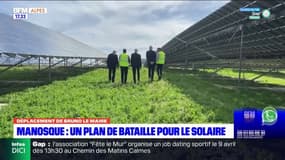 Bruno Le Maire veut un "plan de bataille pour le solaire" à Manosque