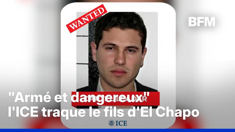 Narcotrafic: l'ICE offre une prime de 10 millions de dollars pour attraper le fils d'El Chapo