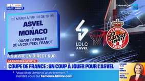 Le Café des Sports: l'Asvel a un coup à jouer en Coupe de France