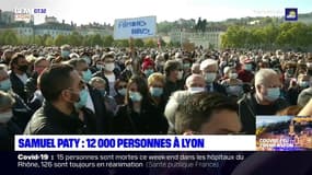 Assassinat de Samuel Paty: 12.000 personnes réunies à Lyon pour rendre hommage au professeur