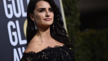 La comédienne espagnole, Penelope Cruz, le 7 janvier 2018 aux Golden Globes.