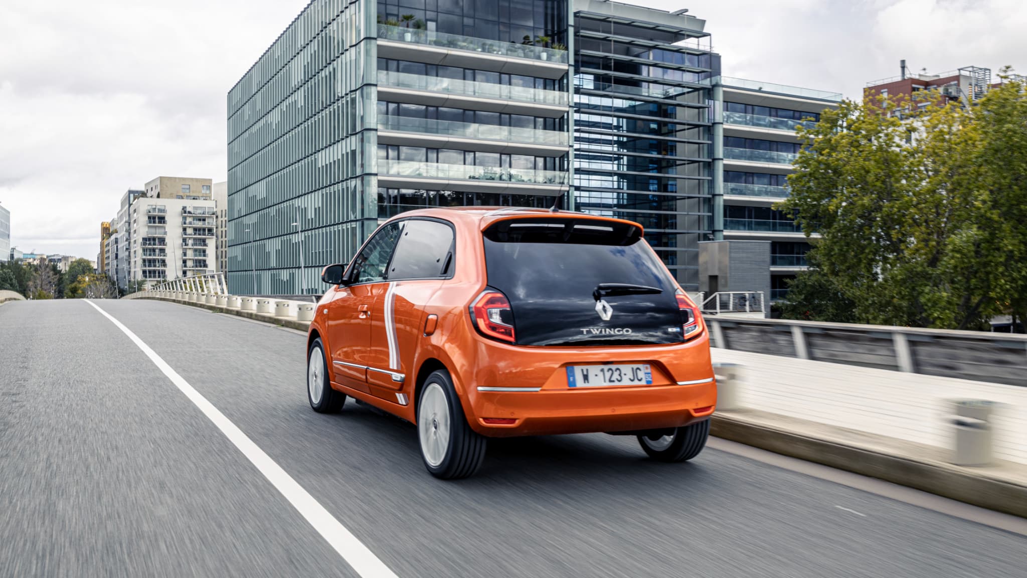 Der Renault Twingo III in einer 100 % elektrischen Version.