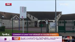 Reprise des cours au collège d'Issou dans les Yvelines