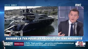 Sur RMC, Gérald Darmanin: "Je ne suis pas favorable à l'augmentation de la TVA sur les produits de luxe"