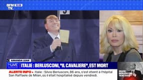 Mort de Berlusconi: "C'était un excellent patron de chaîne" se rappelle Amanda Lear