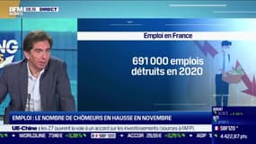 Bertrand Martino (Institut Montaigne) : Le nombre de chômeurs en hausse en novembre - 29/12