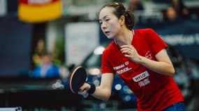 La pongiste française Jia Nan Yuan en octobre 2024