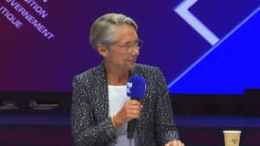 Élisabeth Borne, le dimanche 8 octobre sur BFMTV