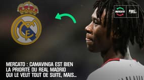 Mercato : Camavinga est bien la priorité du Real Madrid qui le veut tout de suite, mais...