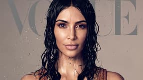 Kim Kardashian en couverture de Vogue