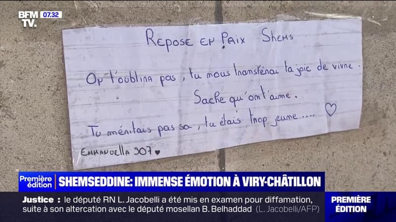 Mort de Shemseddine: l'immense émotion à Viry-Châtillon avant les obsèques de l'adolescent