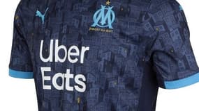 Le maillot "away" de l'OM en 2020-2021