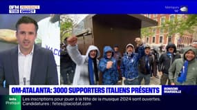 OM-Atalanta: près de 3.000 supporters italiens ont fait le déplacement à Marseille