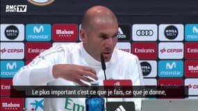 Zidane cherche à remotiver ses joueurs avant le PSG