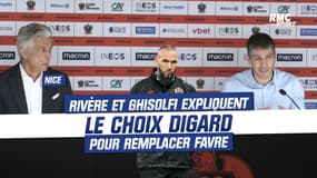 OGC Nice : Rivère et Ghisolfi expliquent le choix Digard pour remplacer Favre