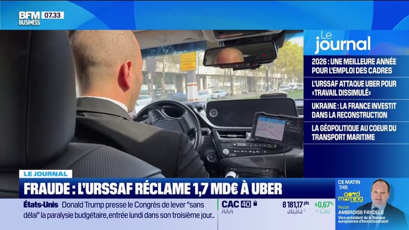 Uber dans le viseur de l'URSSAF !
