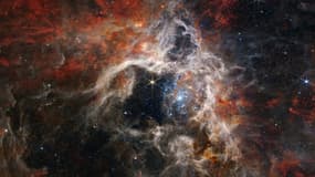 La nébuleuse de la Tarentule prise par le télescope James Webb