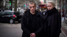 Piotr Pavlenski et sa compagne, Oksana Chaliguina. 