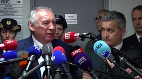 François Bayrou à Saint-Quentin-Fallavier (Isère) le 23 avril 2025. 