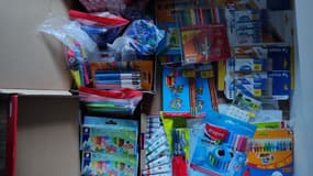 Un stock de fournitures scolaires (PHOTO D'ILLUSTRATION)