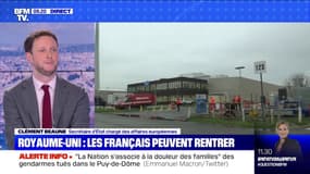 Clément Beaune (secrétaire d'État): "Il n'y a pas de risque de pénurie"