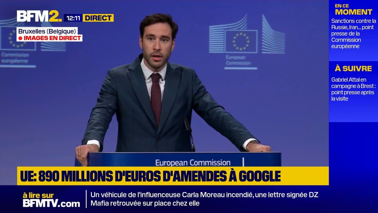 AB, Google'a 890 Milyon Euro Ceza Kesti