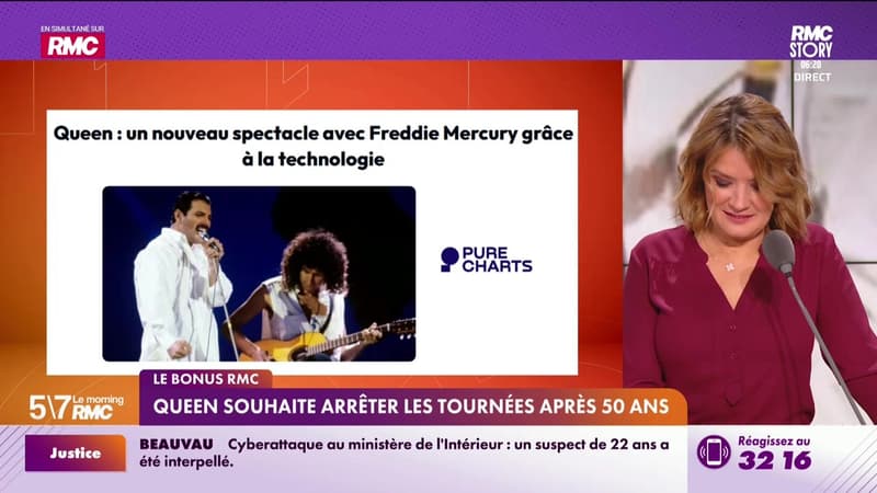 Le bonus RMC : Queen souhaite arrêter les tournées après 50 ans - 18/12
