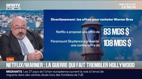 Netflix souhaite racheter Warner Bros Discovery pour 83 milliards de dollars