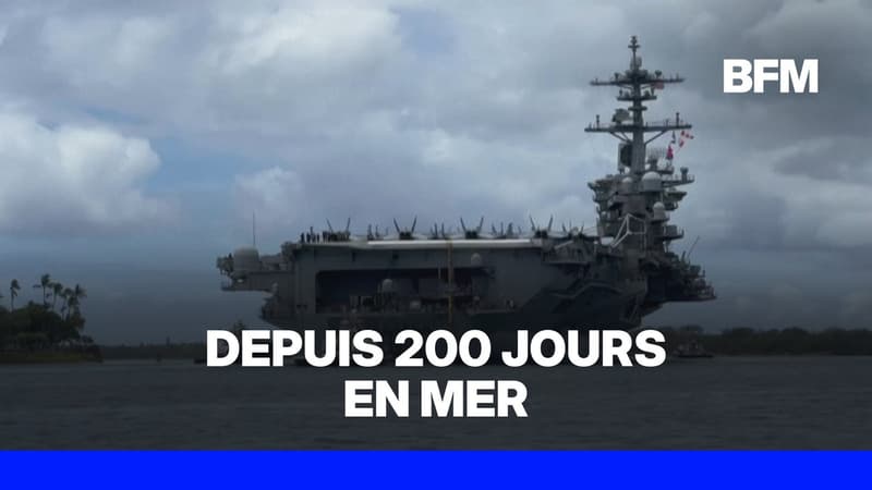 Repas rationnés, insalubrité, tentatives de suicide...des sénateurs américains alertent sur les conditions de vie à bord du porte-avions USS Lincoln