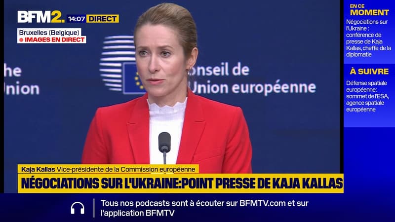 Ukraine : l'UE veut obtenir des "concessions" de la Russie pour "qu'elle mette fin pour de bon à son agression"
