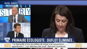 Primaire écologiste: Cécile Duflot éliminée dès le premier tour du scrutin