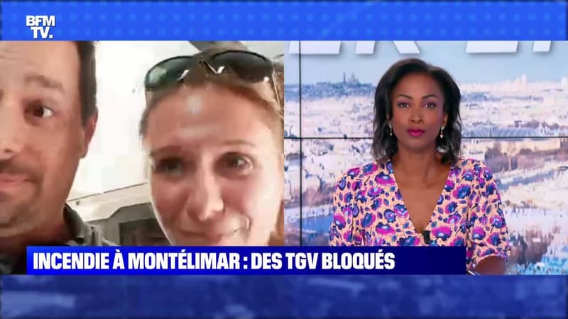 Incendie à Montélimar: des TGV bloqués - 30/07