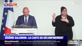 Déconfinement: "Santé Publique France a procédé à des modifications dans certains départements", selon Salomon