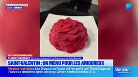 Le Café Normand: un bon menu local pour la Saint-Valentin