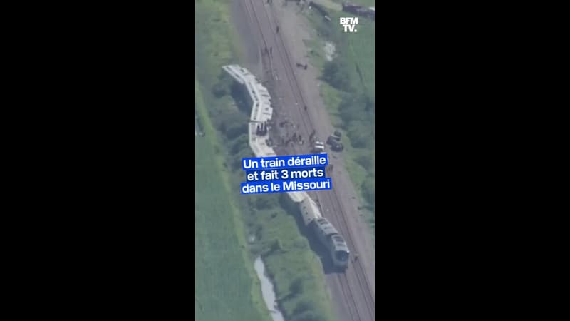 Dans le Missouri, un train déraille et fait trois morts