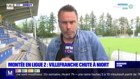 L'entraîneur de Villefranche est déçu de ne pas monter en ligue 2 mais souhaite se projeter vers l'avenir