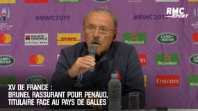 XV de France : Brunel rassurant pour Penaud, titulaire face au pays de Galles