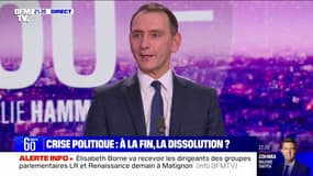 Rejet du projet de loi immigration: "Notre stratégie était de se débarrasser d'un texte dont nous pensons qu'il était nuisible pour la société française", affirme Laurent Jacobelli (RN)